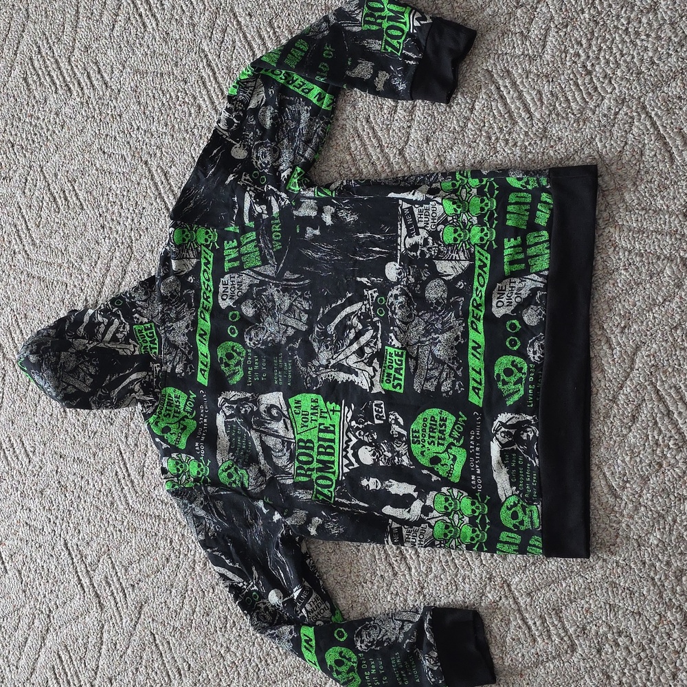 Rob Zombie Statement Hoodie Unisex Large From Hot Topic - Picture 7 of 10